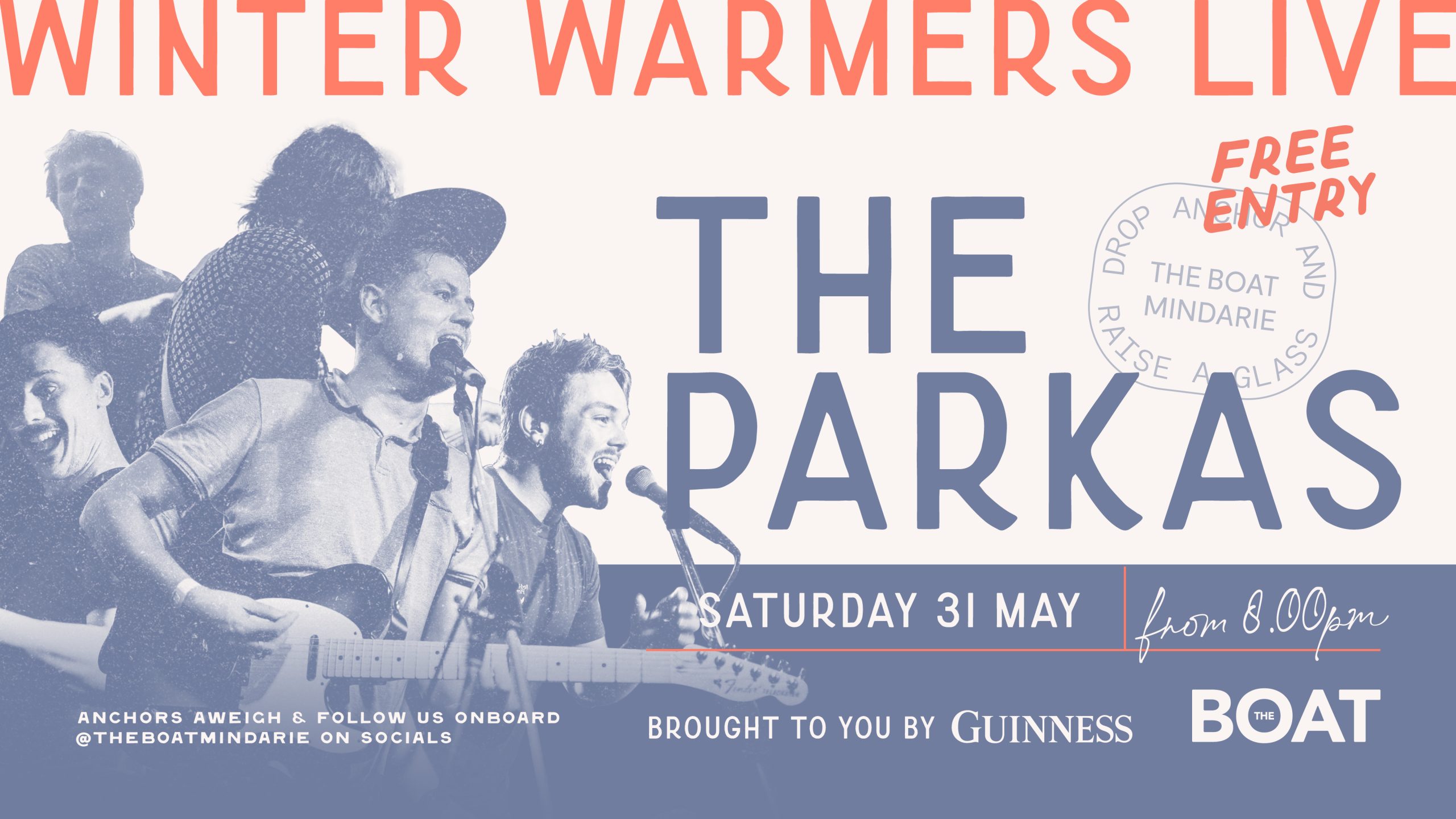 Winter Warmers Live- The Parkas